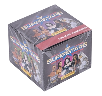 1997 Panini WWF Superstars Stickers Unopened Sealed Box - Possible Dwayne "The Rock" Johnson Rookie Card!